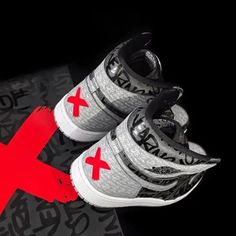 Air Jordan 1 High Rebillionaire With OG Box Heavy Quality - Image 7