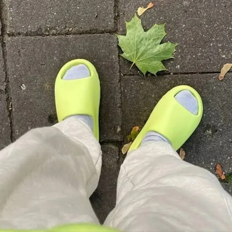 Adidas Yeezy Slide Green Glow UA Quality For Men s - Image 6