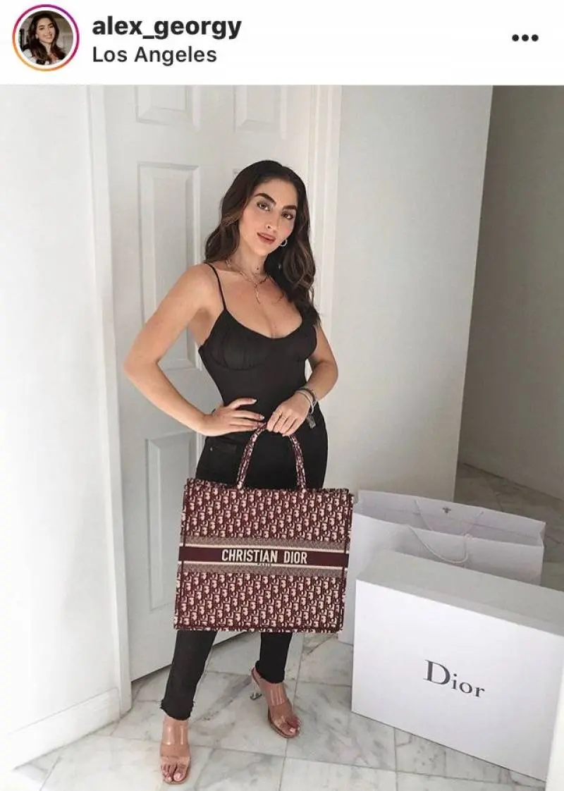 Dior Book Tote Fix Price Large Size Wine Monogram With OriginalBox DustCover & Ribbon - Image 5
