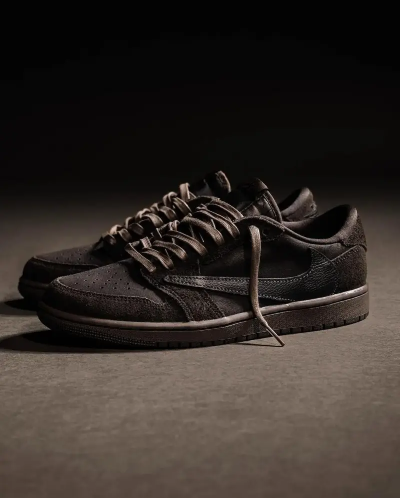 Travis Scott x Air Jordan 1 Retro Low OG SP Velvet Brown 243 - Image 6