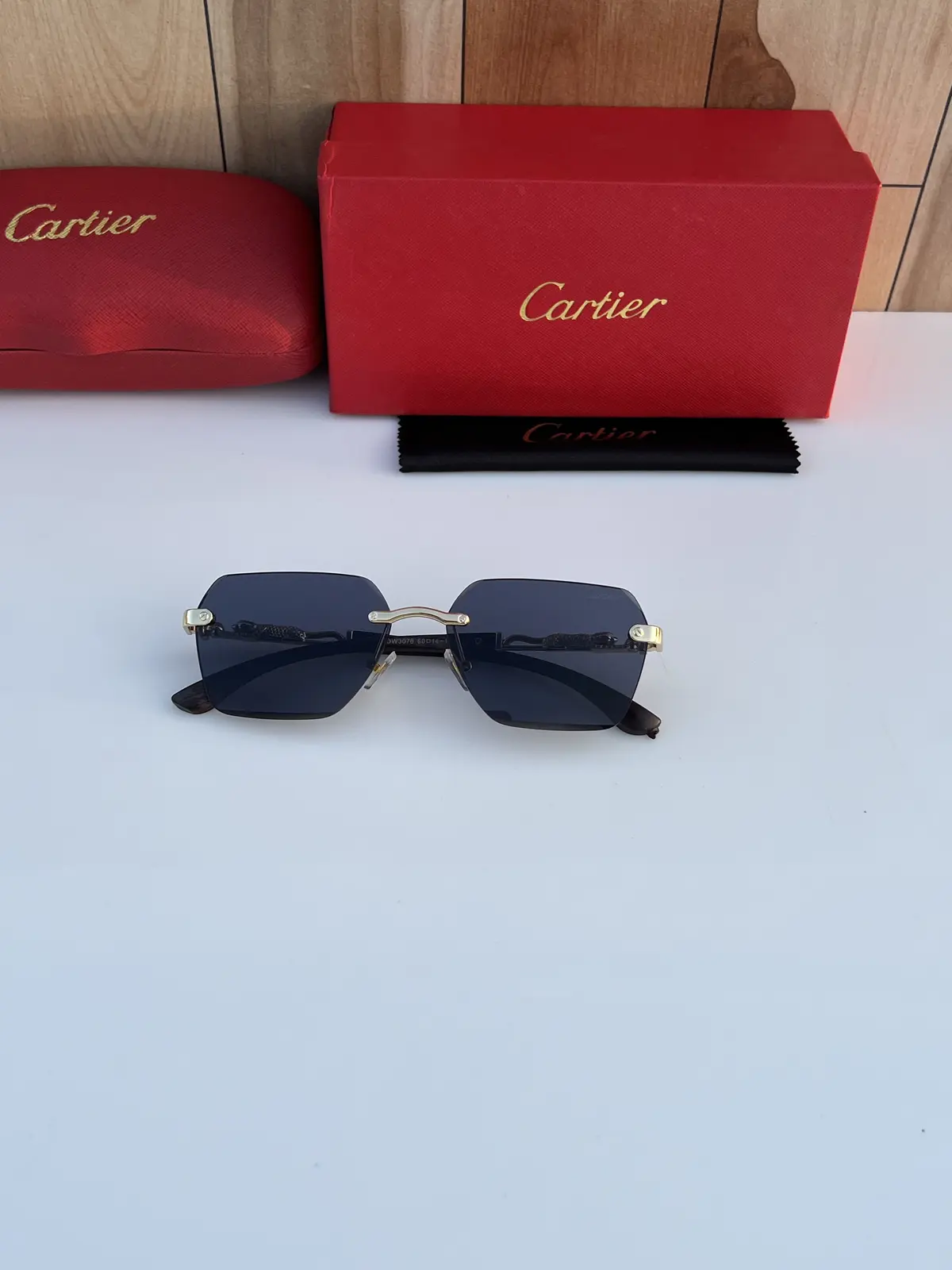 Cartier 3078 gold black - Image 4