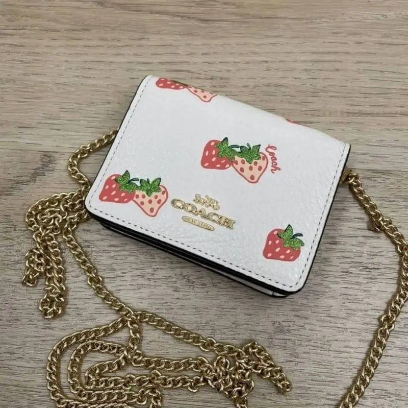 Coach Cw-2 ChainWallet With OriginalBox & DustCover - Image 4