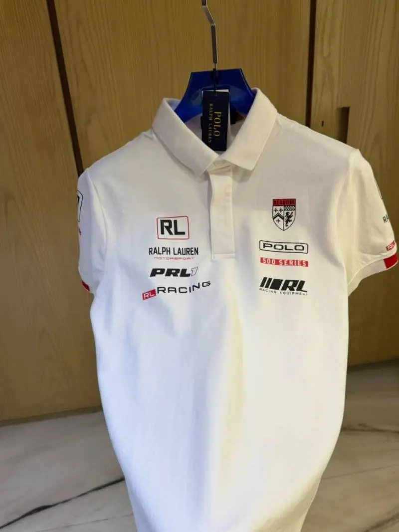 PORSCHEx Ralpxh Lauren IMPORTED STORE ARTICLE POLO T-SHIRT - Image 4
