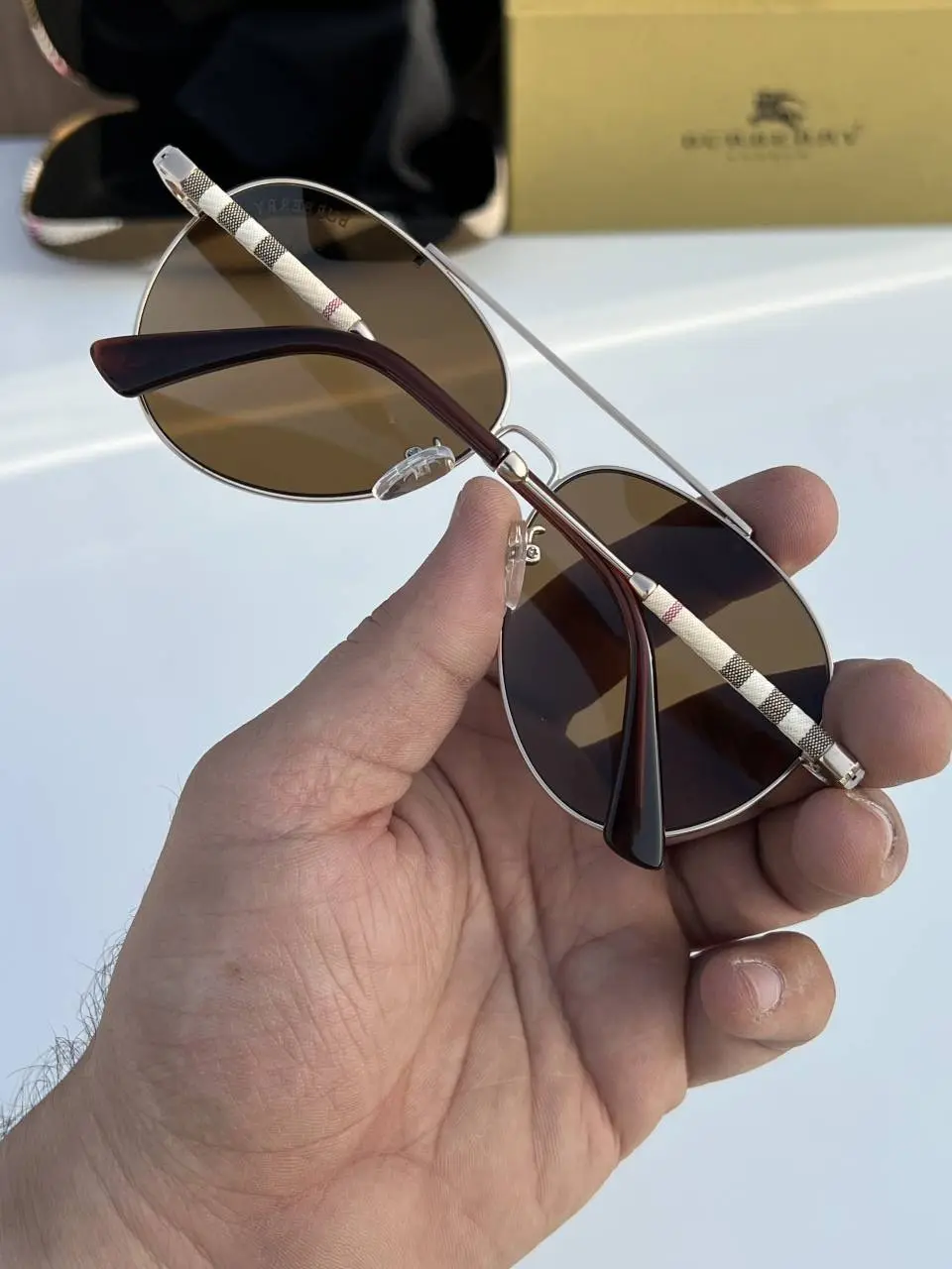 Burberry 3092 gold brown - Image 5