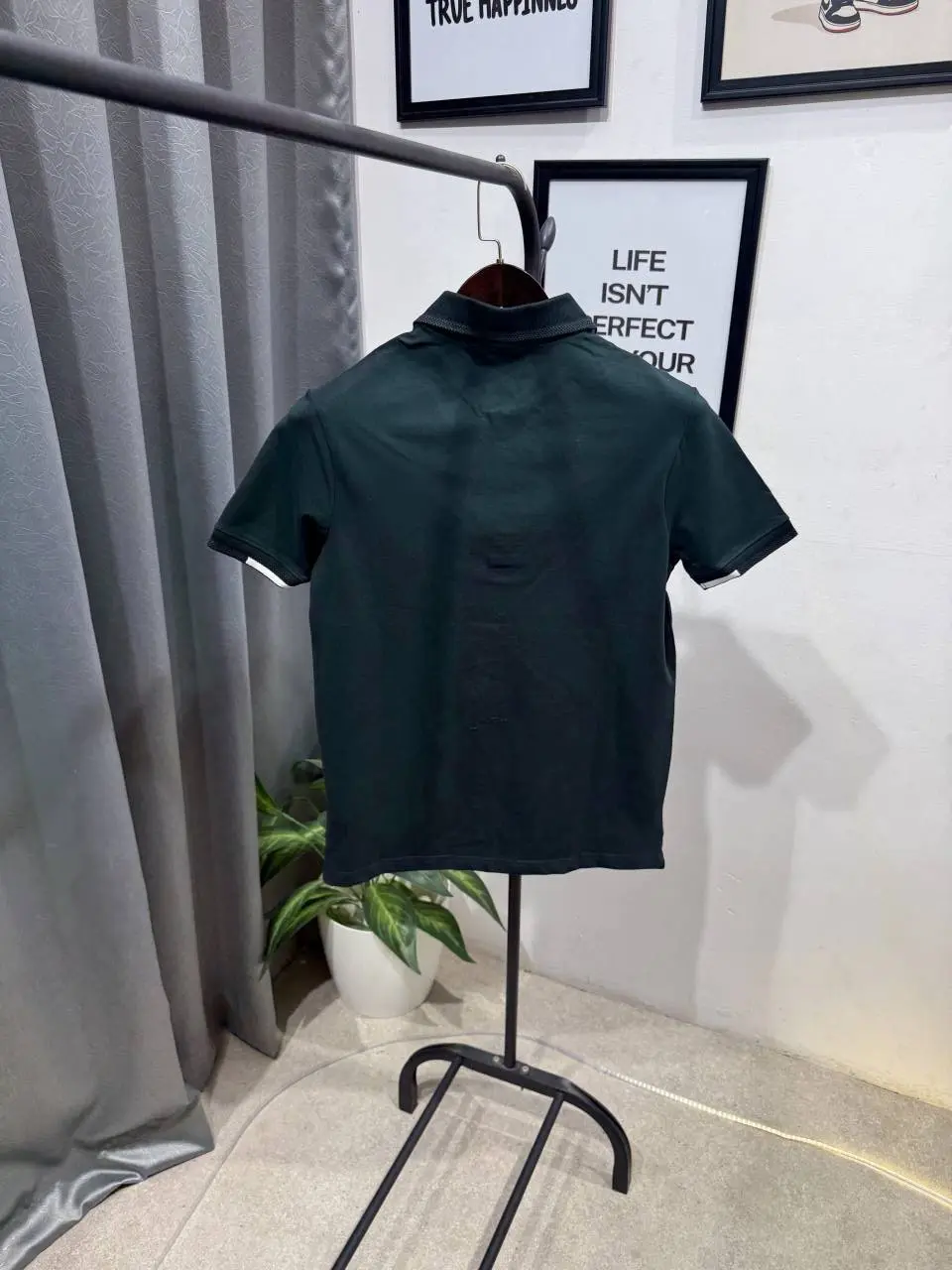 Hackett imported polo tshirt bottle green - Image 3