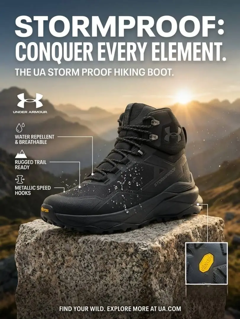 Under Armor Storm Proof boots black - Image 6