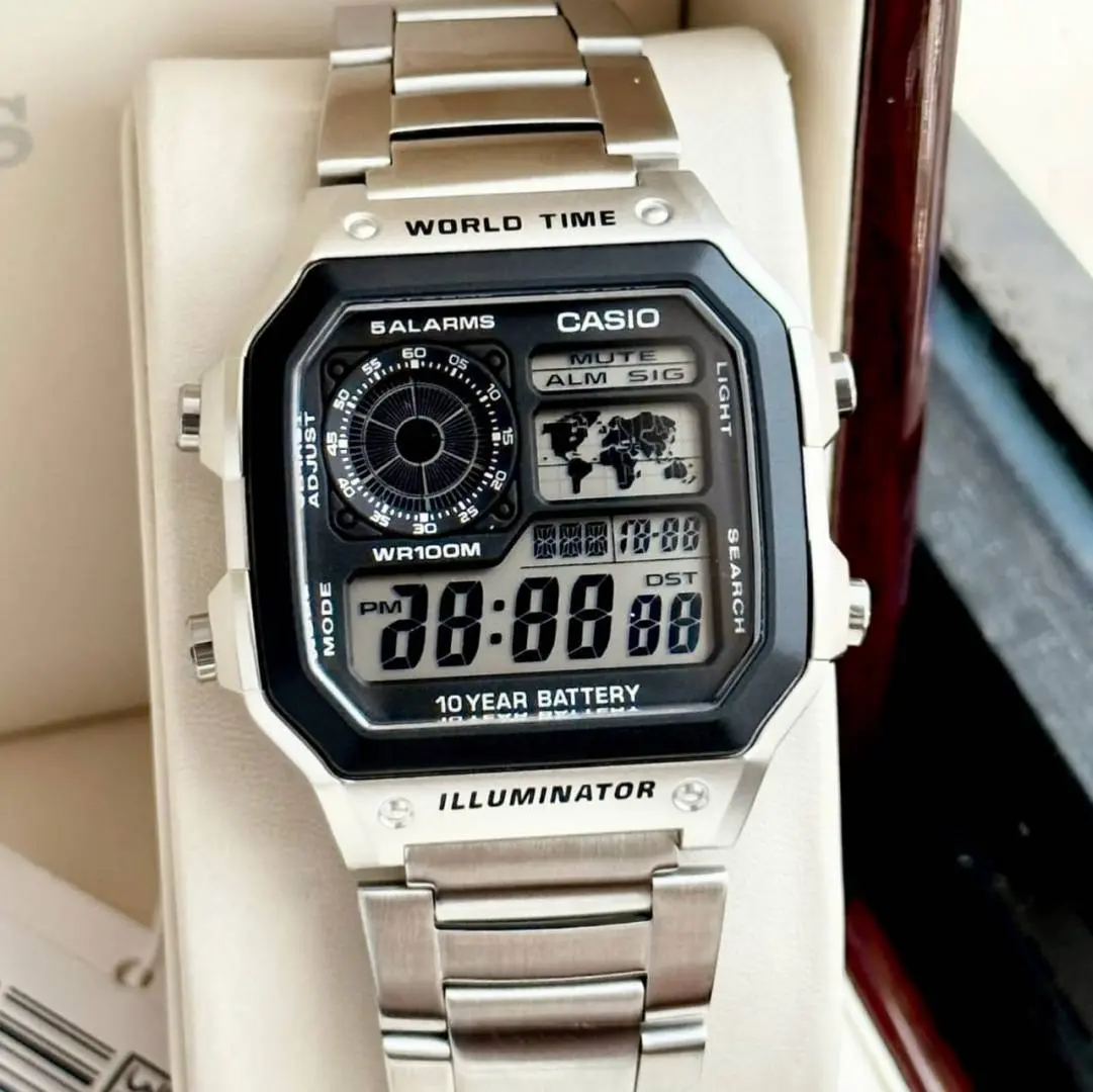 Casio illuminator AE 1200 WHD 1AV J1868 - Image 4
