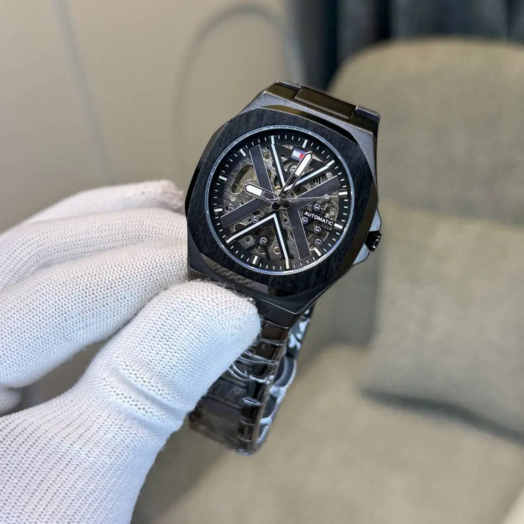 Tommy Hilfigar Automatic Black 032 - Image 3