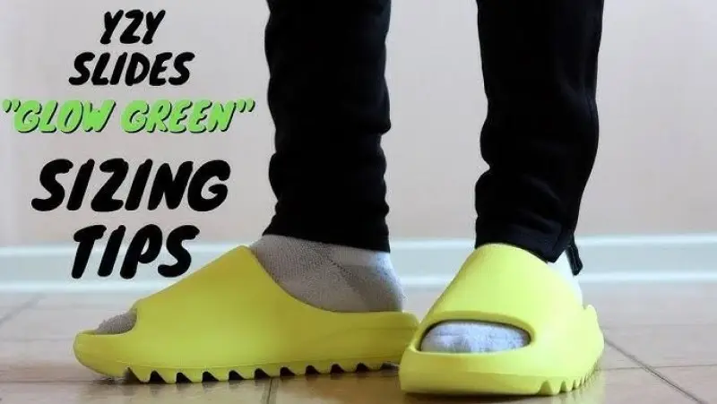 Adidas Yeezy Slide Green Glow UA Quality For Men s - Image 8