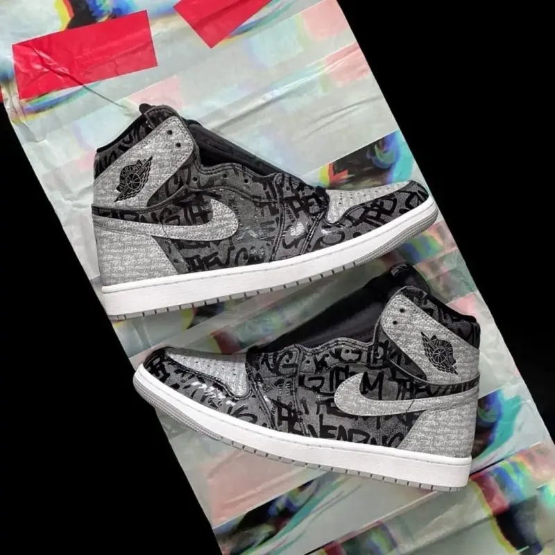 Air Jordan 1 High Rebillionaire With OG Box Heavy Quality - Image 8