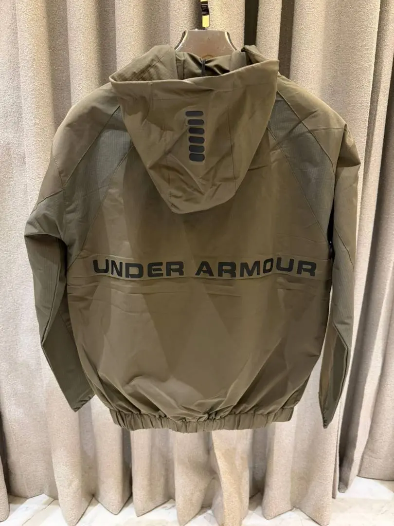 Under Armor Bomber Jacket Olive - Image 2