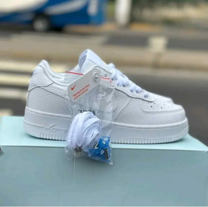 Nocta X Nikkee Airforce 1 Low Certified Lover Boy Triple White - Image 5