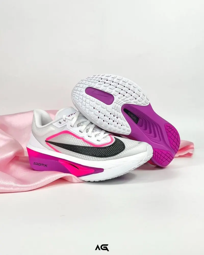 Nike Air Zoom Fly 6 White Purple - Image 5