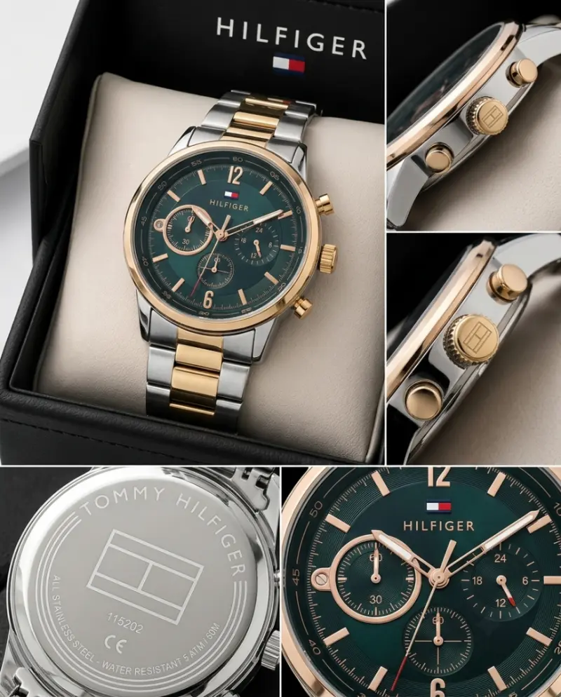 Tommy Evan 2 ton gold green - Image 2