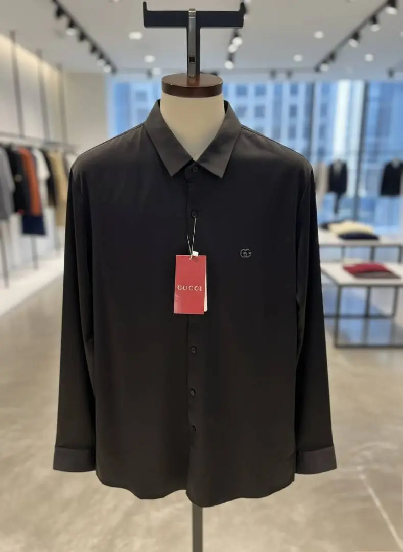 Gucci IMPORTED TRENDING KOREAN SHIRT BLACK - Image 2