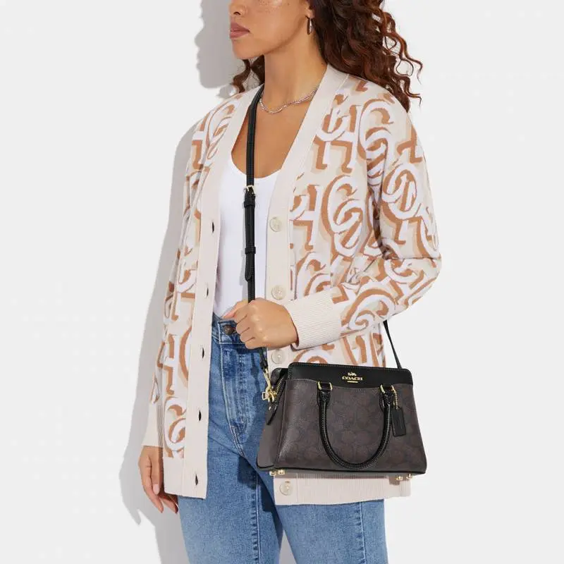 Coach Darcie Medium Handbag With DustCover - Image 4