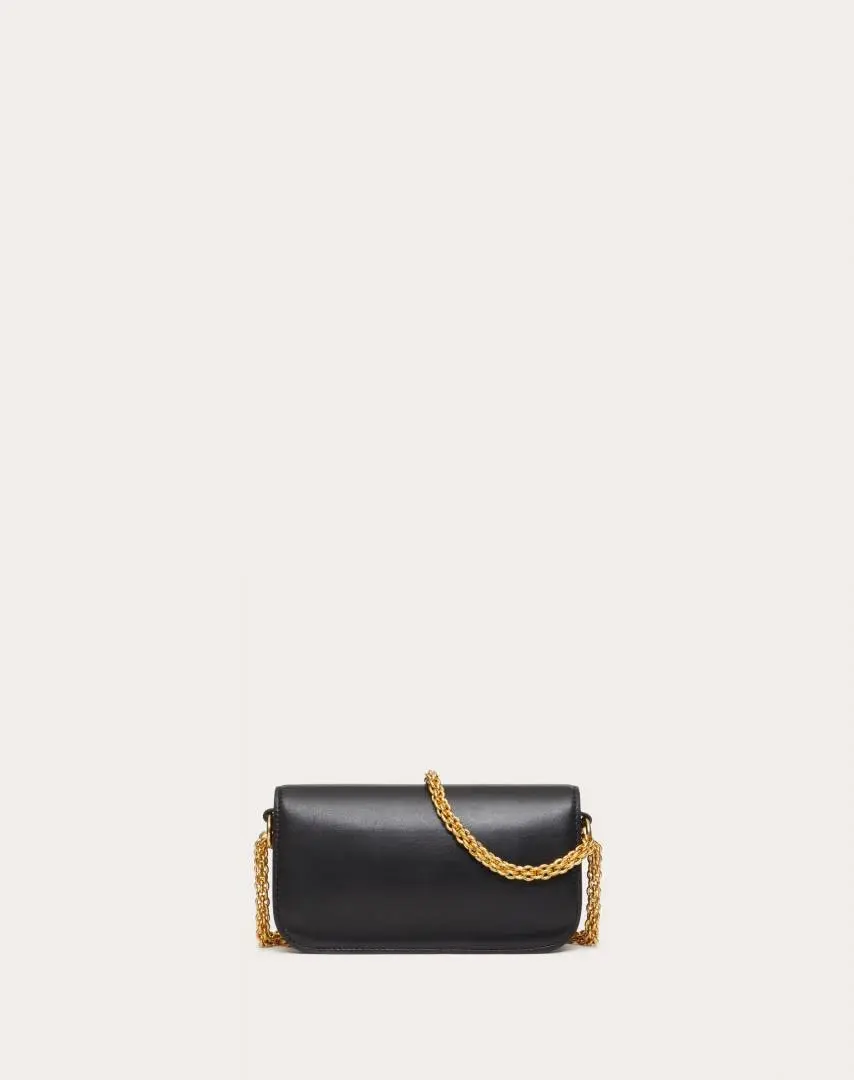 Valentynoo VLogo Black Small ShoulderBag With OriginalBox DustCover - Image 11