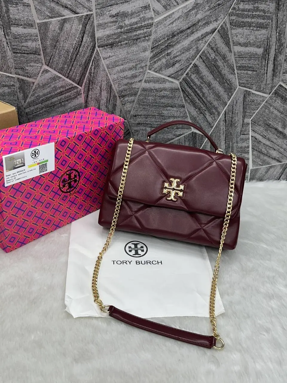 Tori Burch Kira Quilted Diamond With Premium DoubleBox - Image 6