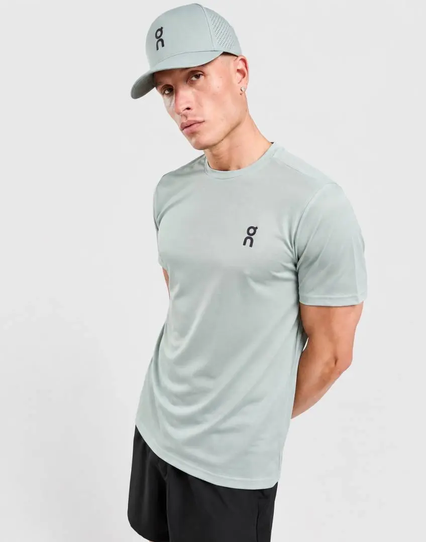 On Cloud Round Neck T-shirt Sky Green
