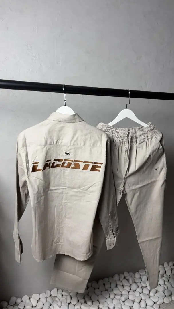 Lacoste Premium Linen Cord Set 3042 - Image 2