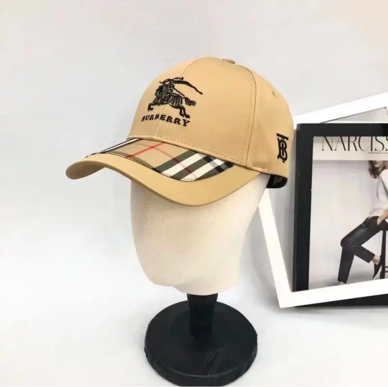 Burberry TB Equestrian Knight Monogram Premium Unisex Cap (With Safety Box)