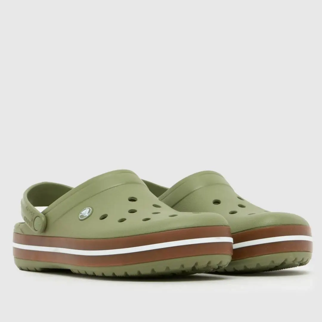 Crocs Crocband Gum Clog Khaki - Image 4