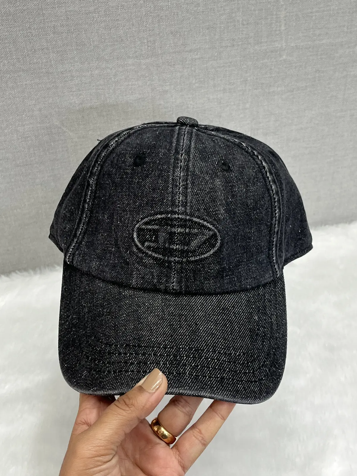 Diesel Denim Dark Grey Premium Unisex Cap (With Safety Box ) 926 - Image 3
