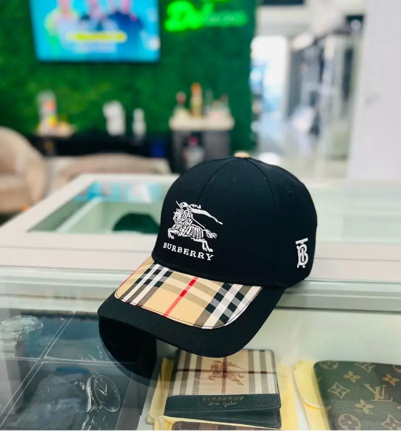 Burberry TB Equestrian Knight Monogram Premium Unisex Cap (With Safety Box) - Image 4