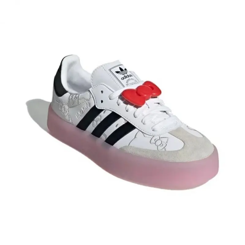 Adidas hello kitty x samba white black clear pink w - Image 5