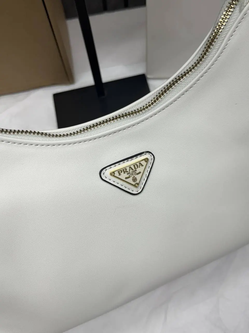 Prada CB Aimee ShoulderBag With OriginalBox CarryBag - Image 12