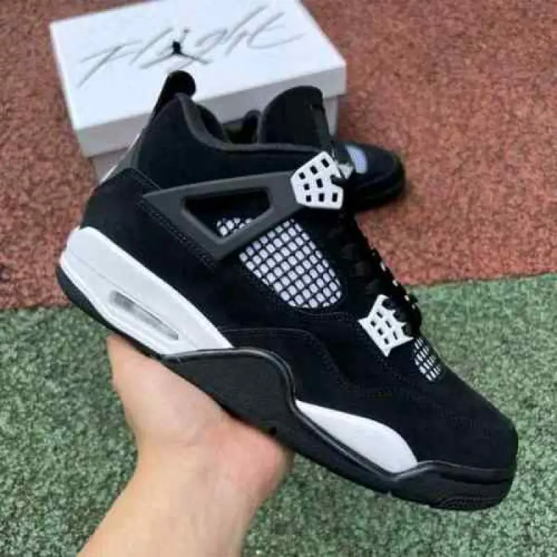 Nike Air Jordan 4 white thunder semi ua - Image 3