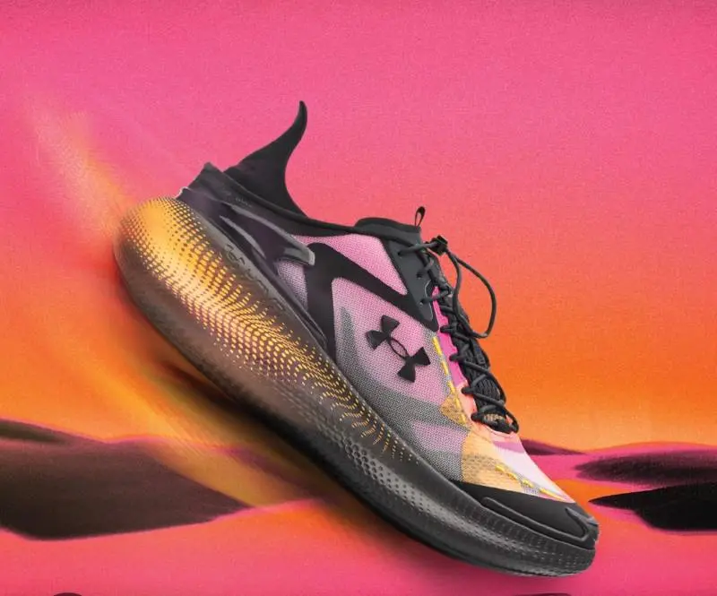 Underr Armour Echo Slipspeed Black Rebel Pink - Image 2