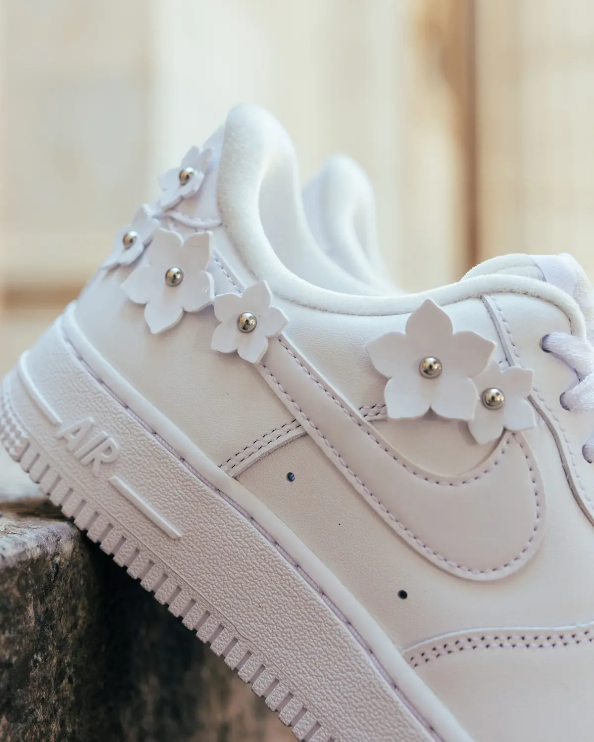 Air Force 1 07 Florette Triple White For Womans - Image 6