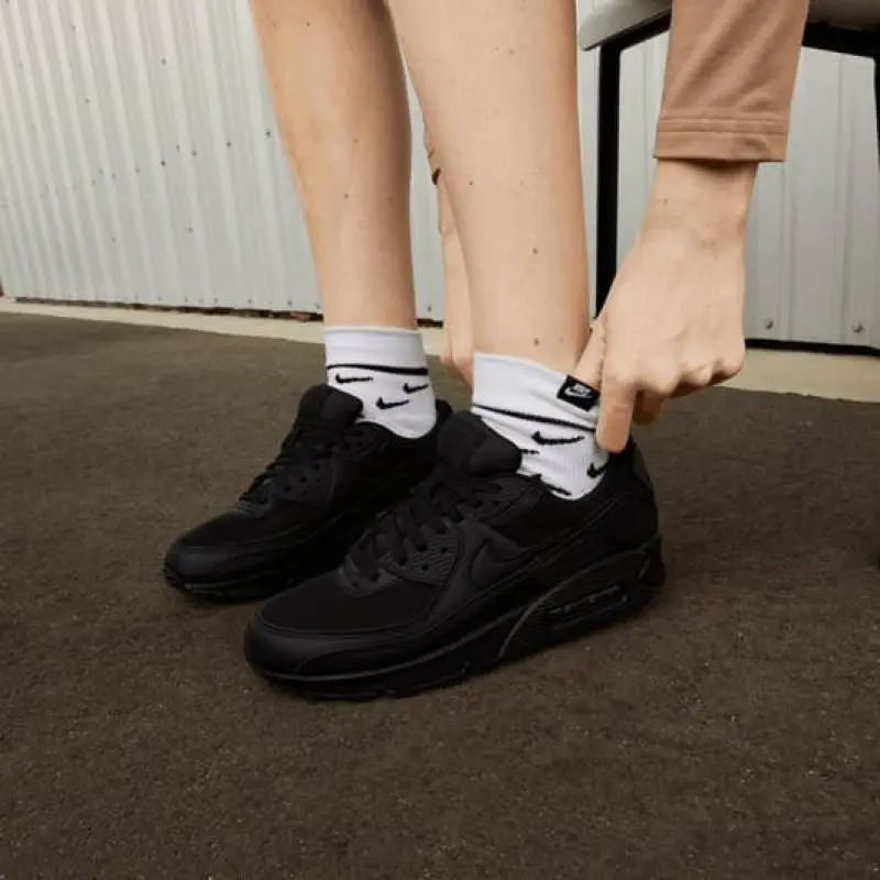 Nike Airmax 90 Tripple Black - Image 4
