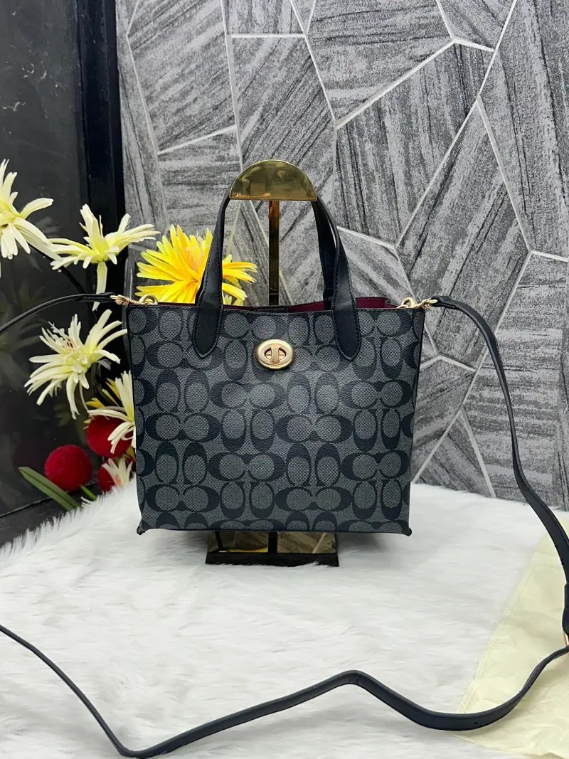 Coach Willow Black-Black Medium With DustCover - Image 2