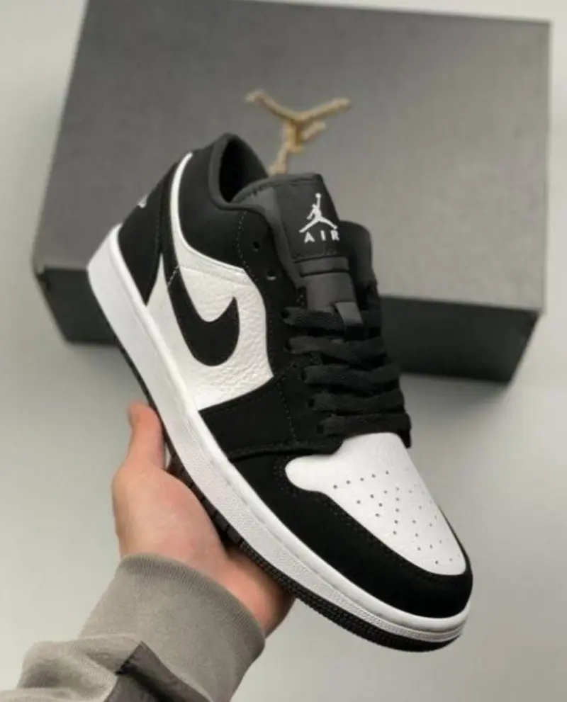 Air jordan 1 low Panda Black white - Image 2