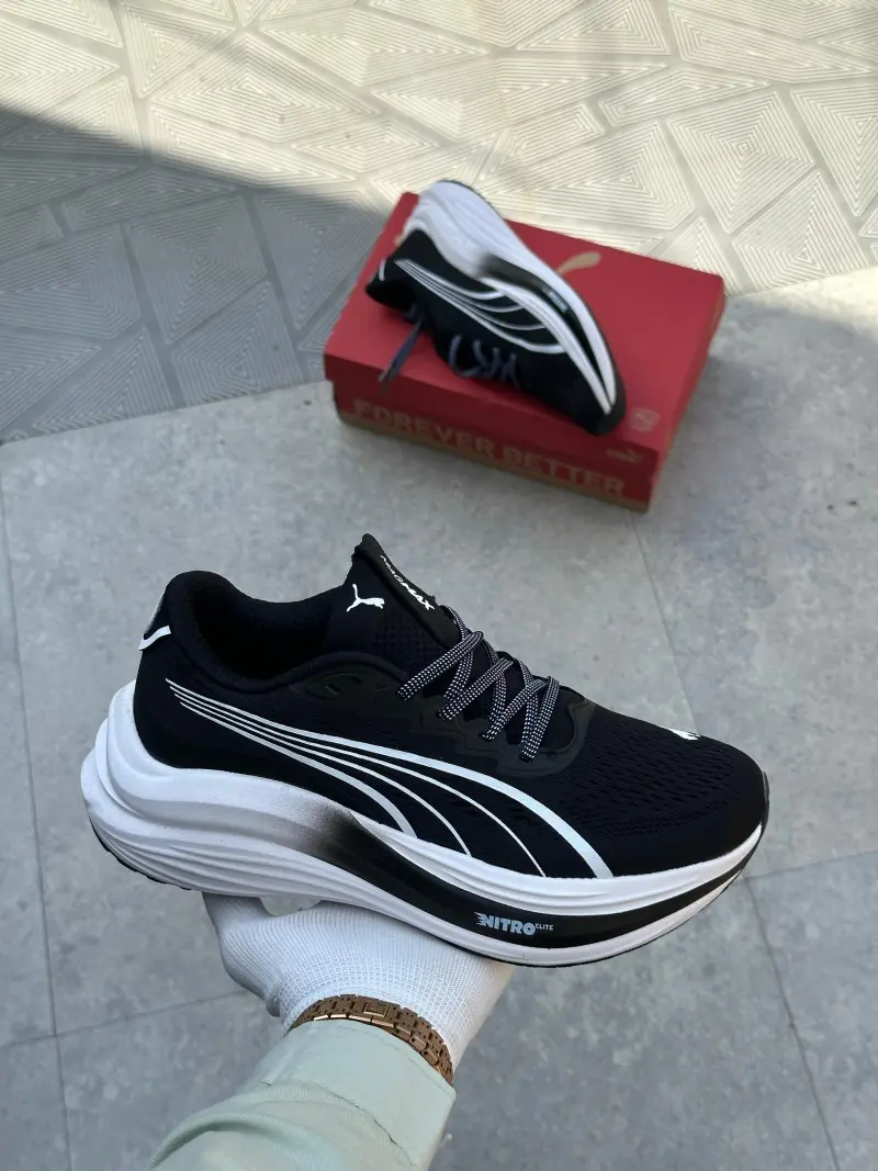 Puma MAGMAX X Nitro Black White - Image 6