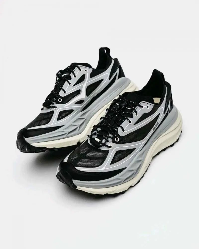 HOKA Stinson One7 Stellar Grey 107 - Image 4