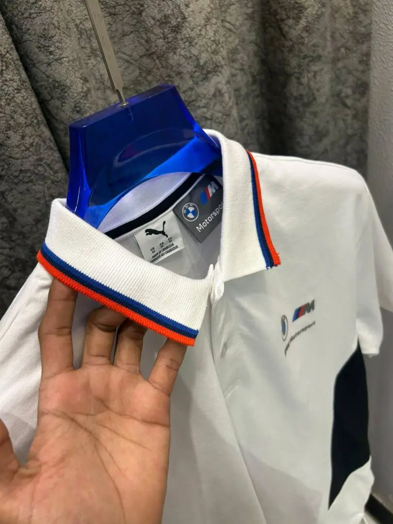 BMW M Motorsport IMPORTED STORE ARTICLE POLO T-SHIRT - Image 4