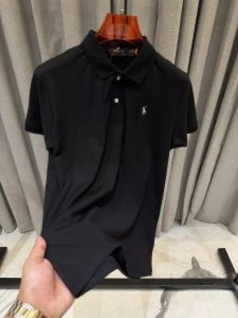 Ralph Lauren Premium Box Pack Polo Tshirt Black - Image 2