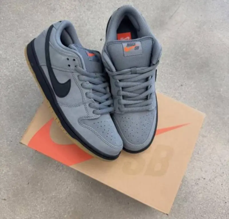 Nike Sb Dunk Low Pro Cool Grey For mens - Image 9