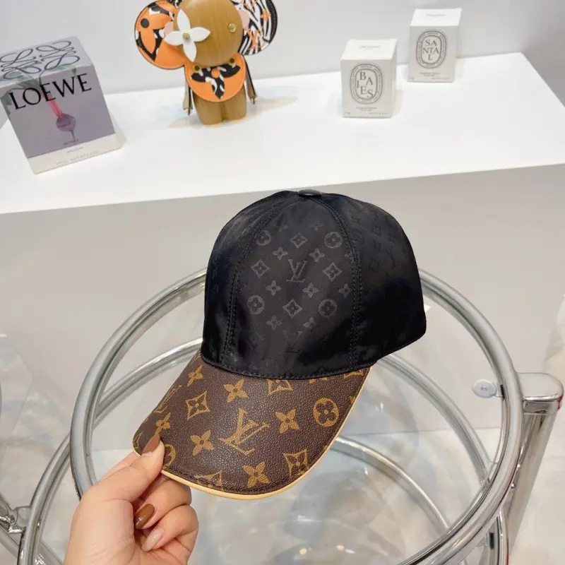Louis Vuitton Exibit Dual MonoGram Premium Unisex Cap (With Safety Box) - Image 3