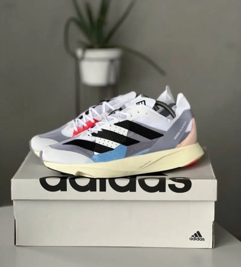 Adizero Takumi sen 9 white Grey black 341 sale
