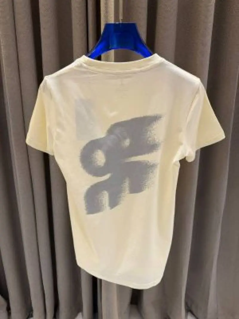 On Cloud Round Neck T-shirt Cream - Image 4