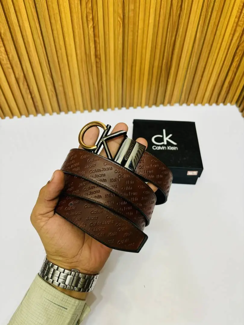 01 CK CALVIN KLINE PREMIUM QUALITY REVERSIBLE BELT - Image 4