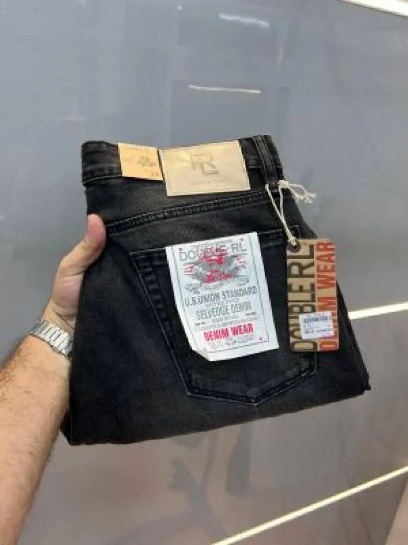 Ralph laure light shade premium imported stretchable lycra fabric straight fit denim with embroidered work Sale Offer 3373 - Image 3