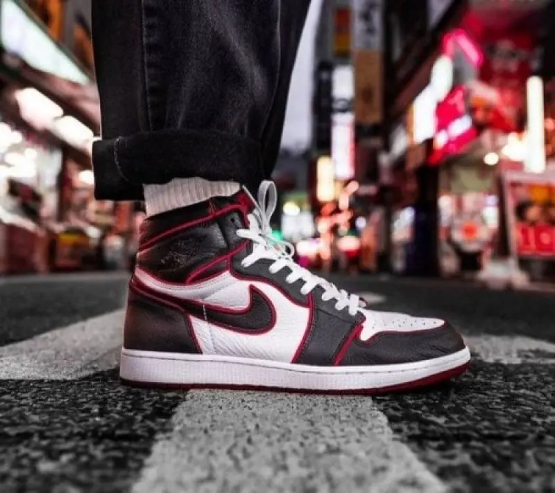 Jordan 1 High Blood Line For Mens 621 - Image 5