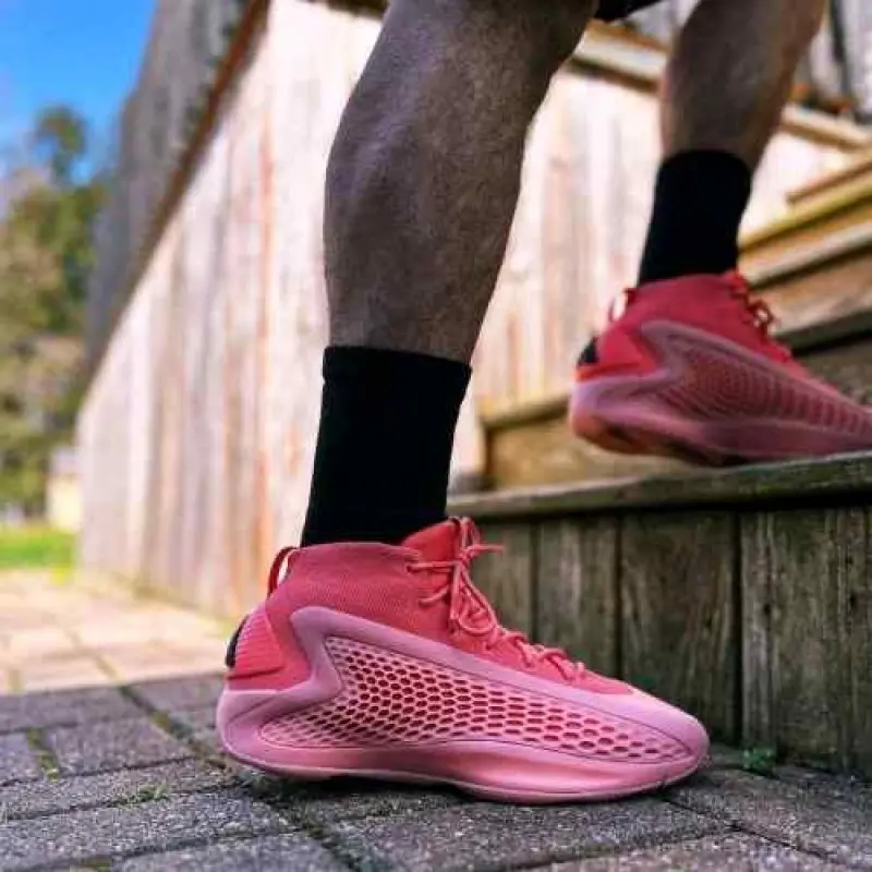 Adidas Anthony Edwards 1 Coral Georgia Red Clay 1085 - Image 2
