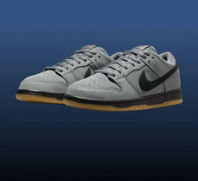 Nike Sb Dunk Low Pro Cool Grey For mens - Image 4