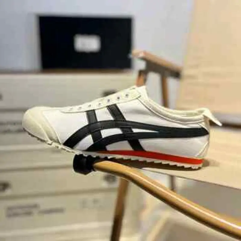 Onitsuka Tiger Mexico 66 White Black Orange 3049 - Image 3